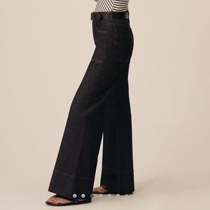 Anthropologie Pilcro The Rylan Relaxed High-Rise Flare Jeans, Sz 30, NWT